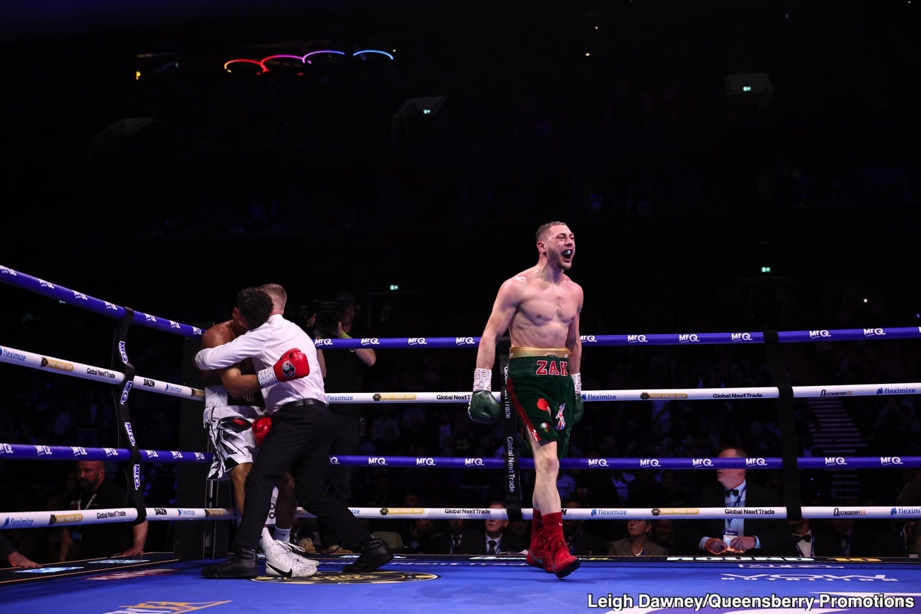 Image: Zak Chelli Stuns David Morrell With Late TKO In Manchester Upset