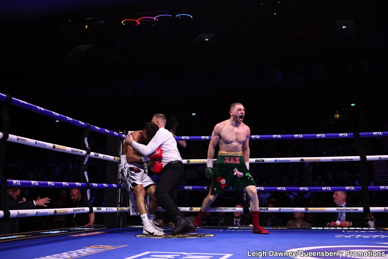 Image: Zak Chelli Stuns David Morrell With Late TKO In Manchester Upset