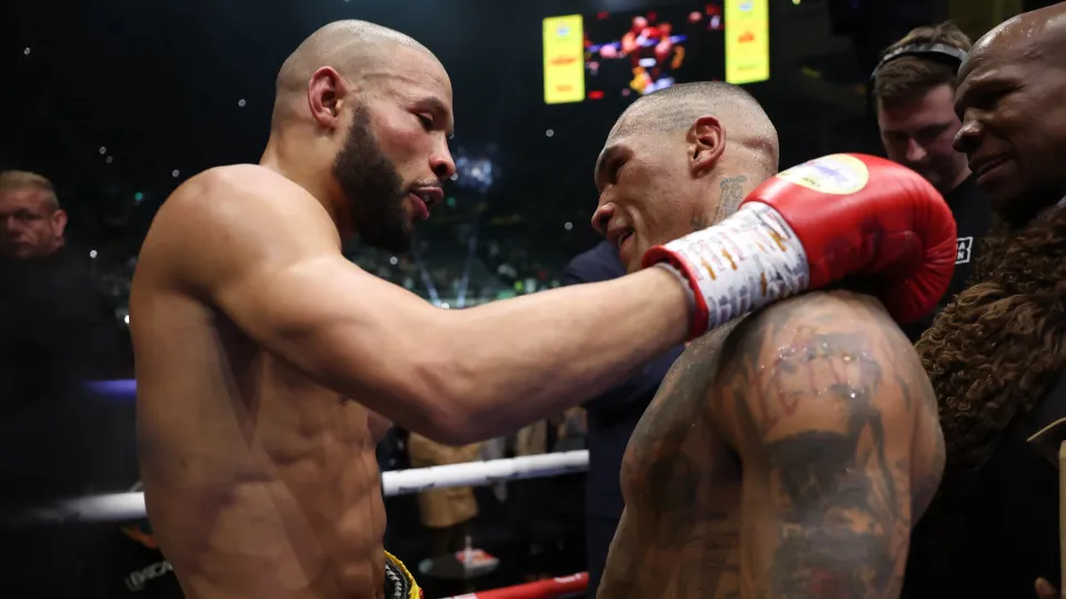 Chris Eubank Jr and Conor Benn after their rematch