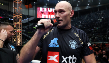 Tyson Fury confirms return date for warm-up fight as he issues Anthony Joshua threat