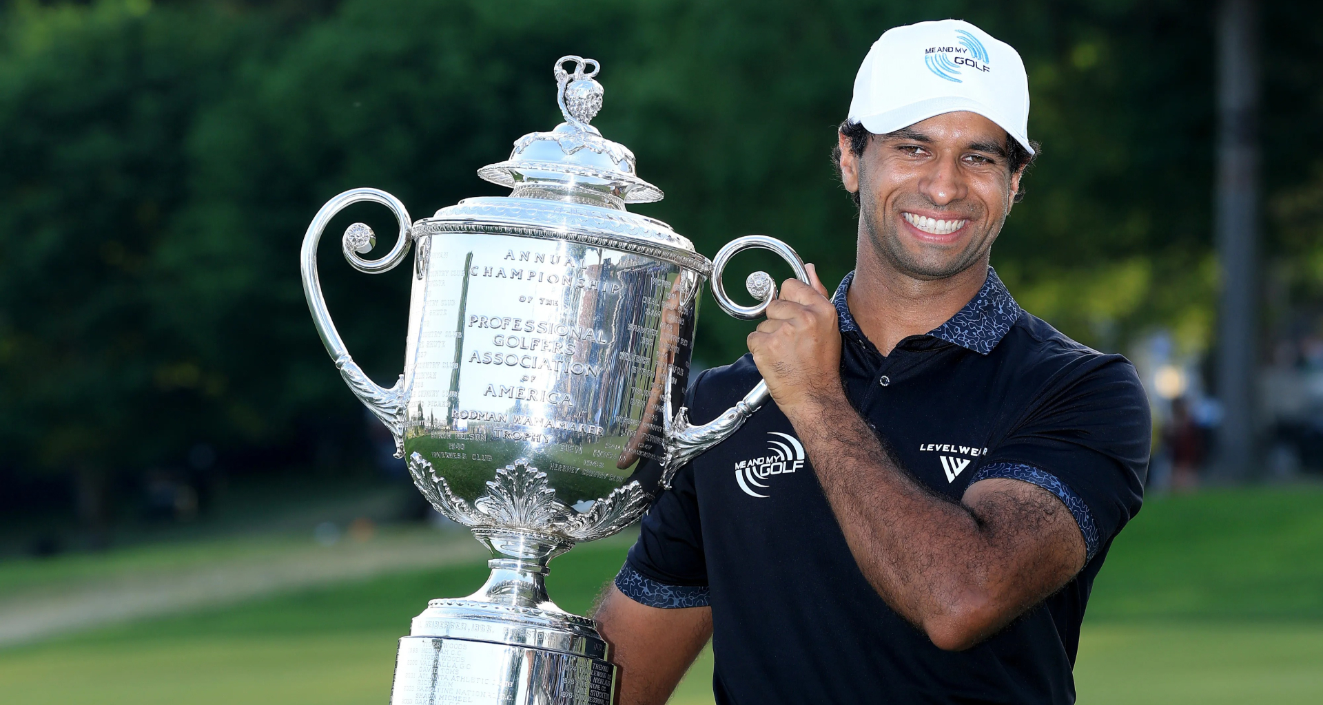 Aaron Rai still waiting for 'damaged' Wanamaker Trophy but has humble plan for record $3.69m PGA prize money
