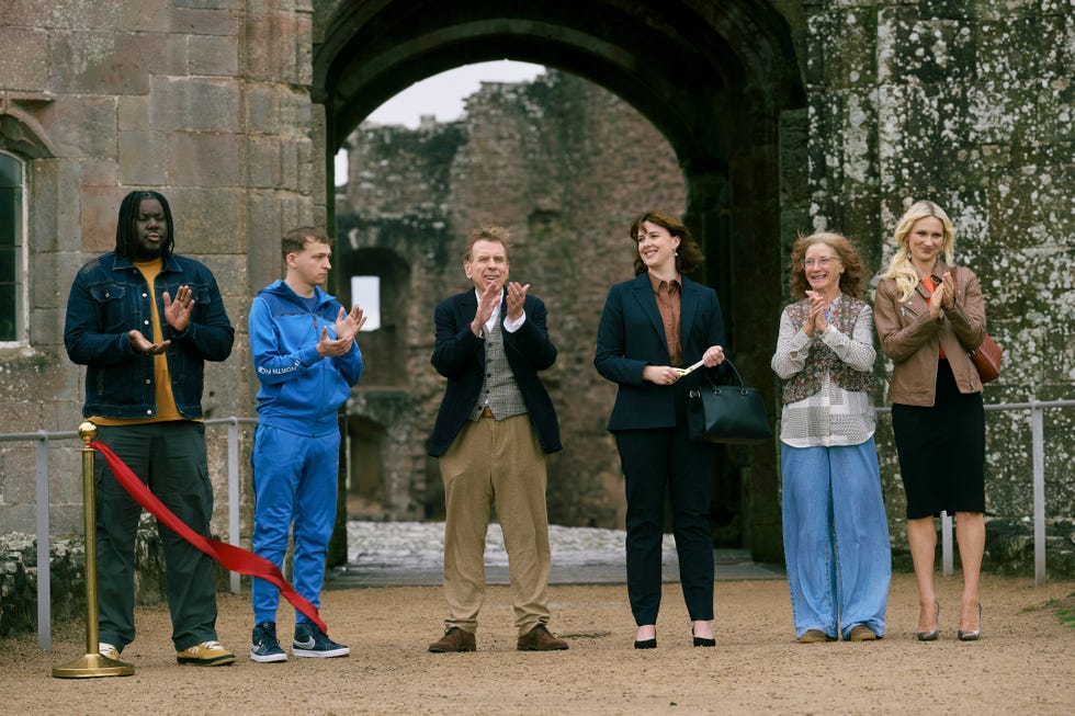 Hammed Animashaun, Jacob Ethan Tanner, Timothy Spall, Alexandra Roach, Jane Horrocks, Hannah Daniel, Death Valley season 2 hammed animashaun, jacob ethan tanner, timothy spall, alexandra roach, jane horrocks, hannah daniel, death valley season 2