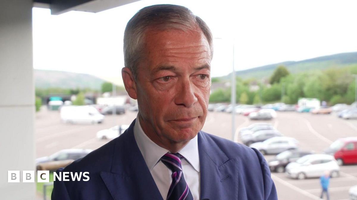 Reform UK leader Nigel Farage