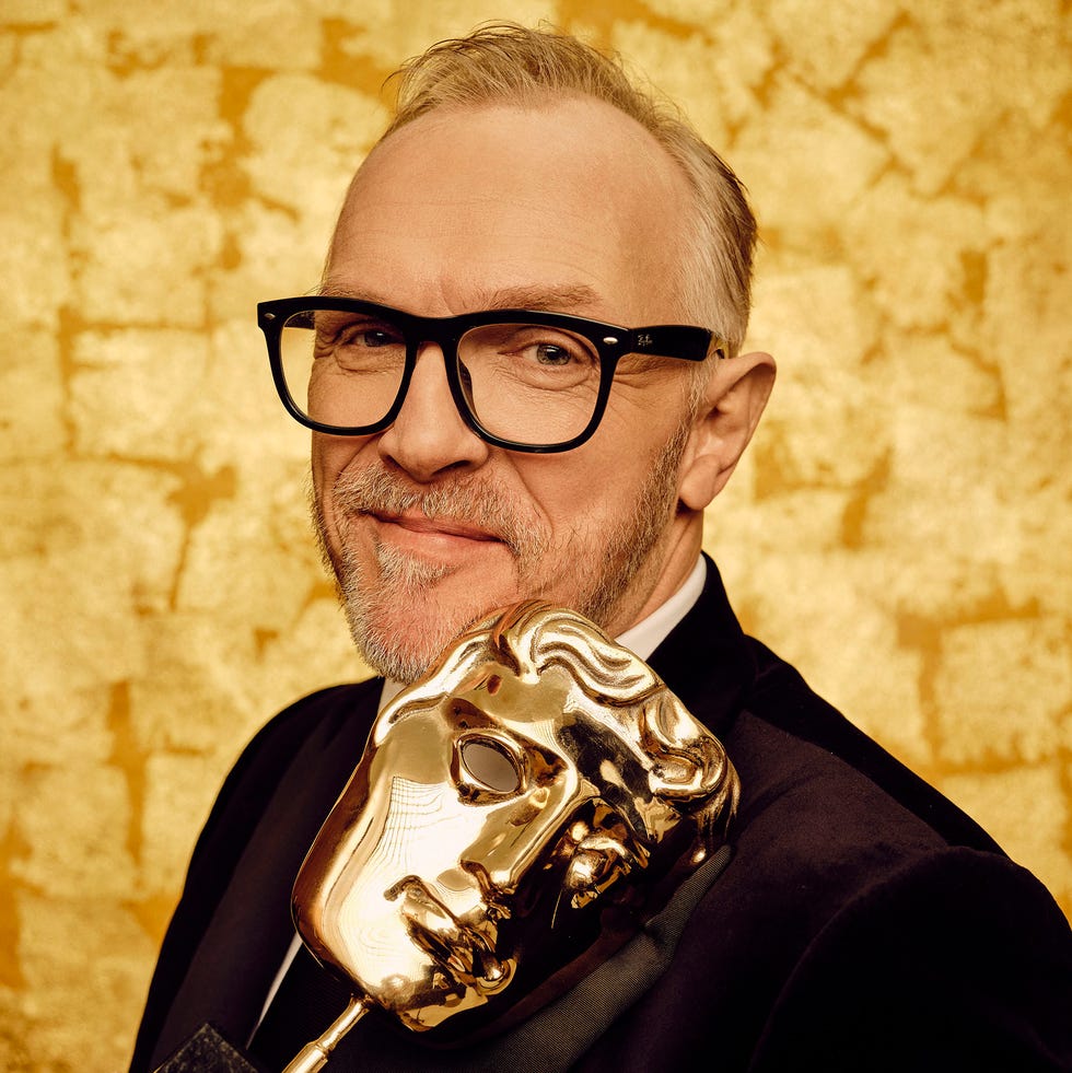 tx date:10 05 2026,tx week:19,embargoed until:05 05 2026 00:01,people:greg davies,description:presenter,copyright:bafta/sane seven,credit line:bbc/bafta/sane seven tx date:10 05 2026,tx week:19,embargoed until:05 05 2026 00:01,people:greg davies,description:presenter,copyright:bafta/sane seven,credit line:bbc/bafta/sane seven
