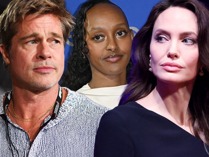 main brad pitt Zahara jolie angelina jolie