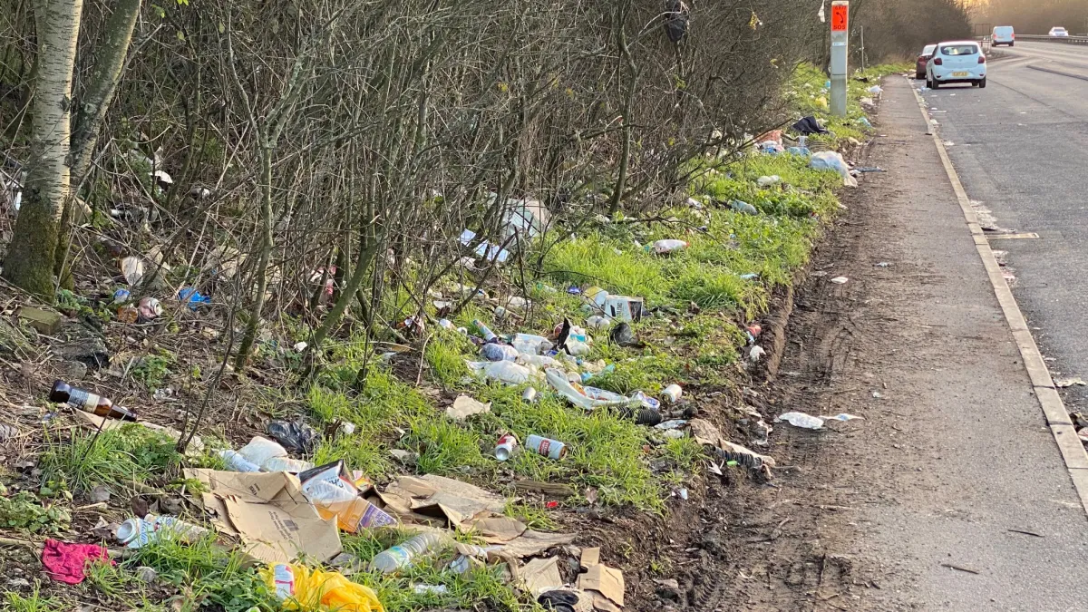 Call for litter cameras at motorway junctions and £500 fines
