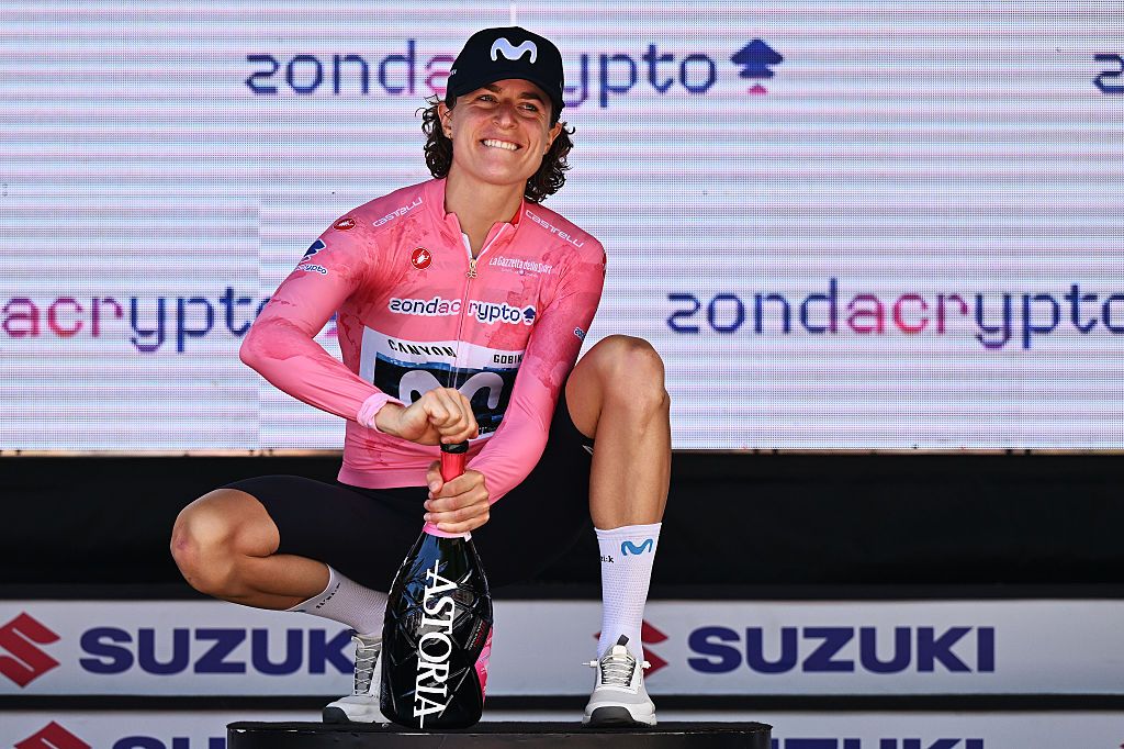 Marlen Reusser back in the pink jersey after stage 4 of the 2025 Giro d'Italia Women