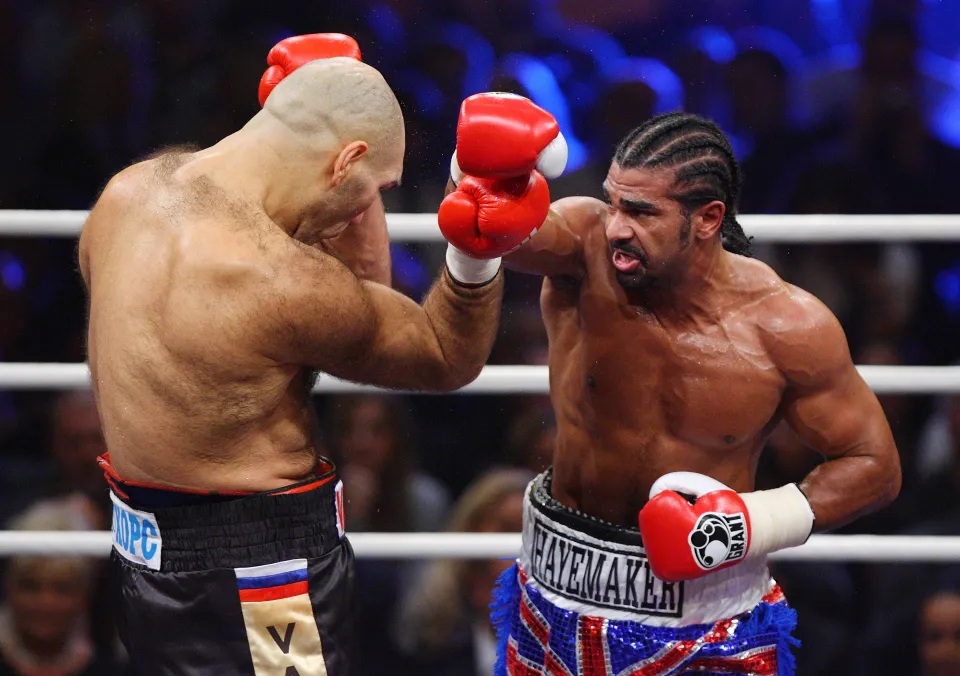 Haye picked up belts at cruiserweight and heavyweight at the peak of his powers