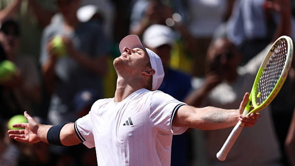 Davidovich's suffering today in Paris: "I couldn't breathe, I thought of retiring". Photo: Getty