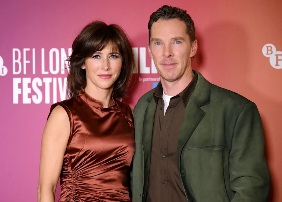 Benedict Cumberbatch and wife Sophie Hunter (Getty)