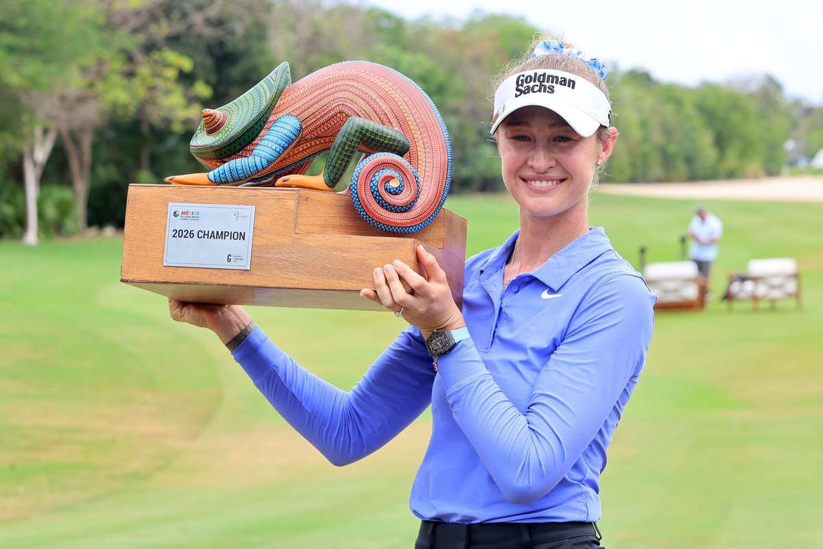 Nelly Korda continues fine form to soar to Riviera Maya Open crown