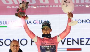 'My Giro is done' - Afonso Eulálio impresses on Corno delle Scale but recognises days in maglia rosa are numbered