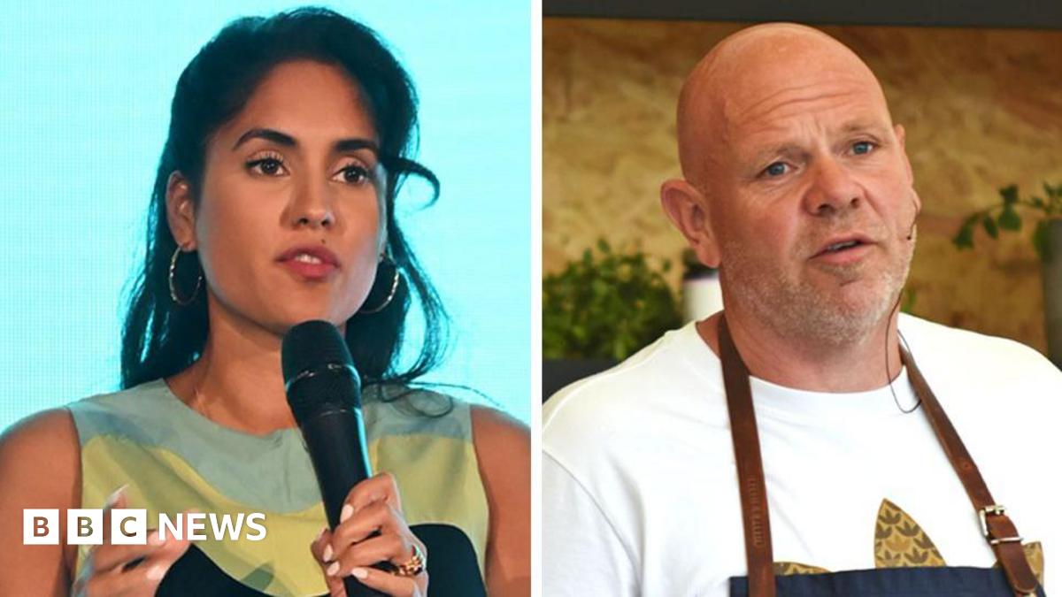 Chefs Ravneet Gill and Tom Kerridge