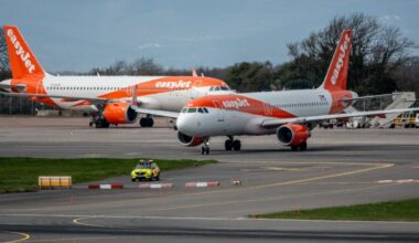 EasyJet flight descends into 'Wild West' chaos as 'terrifying drunken riots' on board force plane 650 miles off course