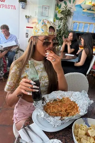 Venezuela Fury on her honeymoon.Credit: venezuelaprice1/Instagram