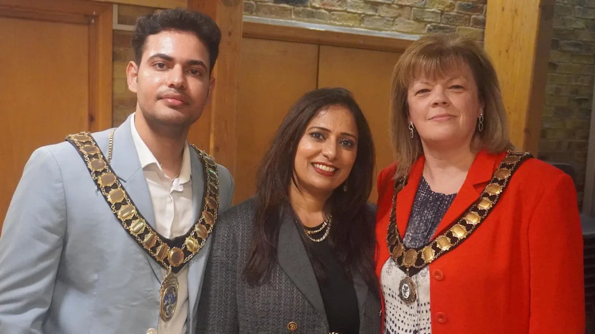 Mum 'inspired' UK's youngest Indian-origin mayor