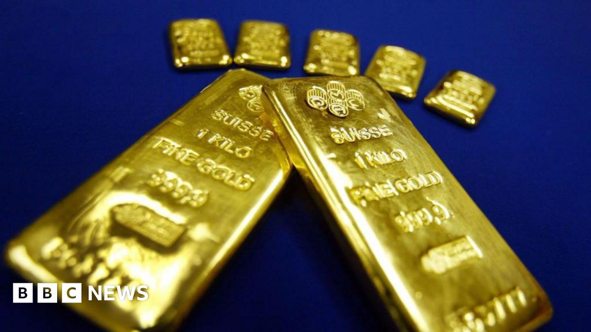 Gold bars.