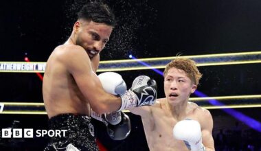 Naoya Inoue punches Ramon Cardenas