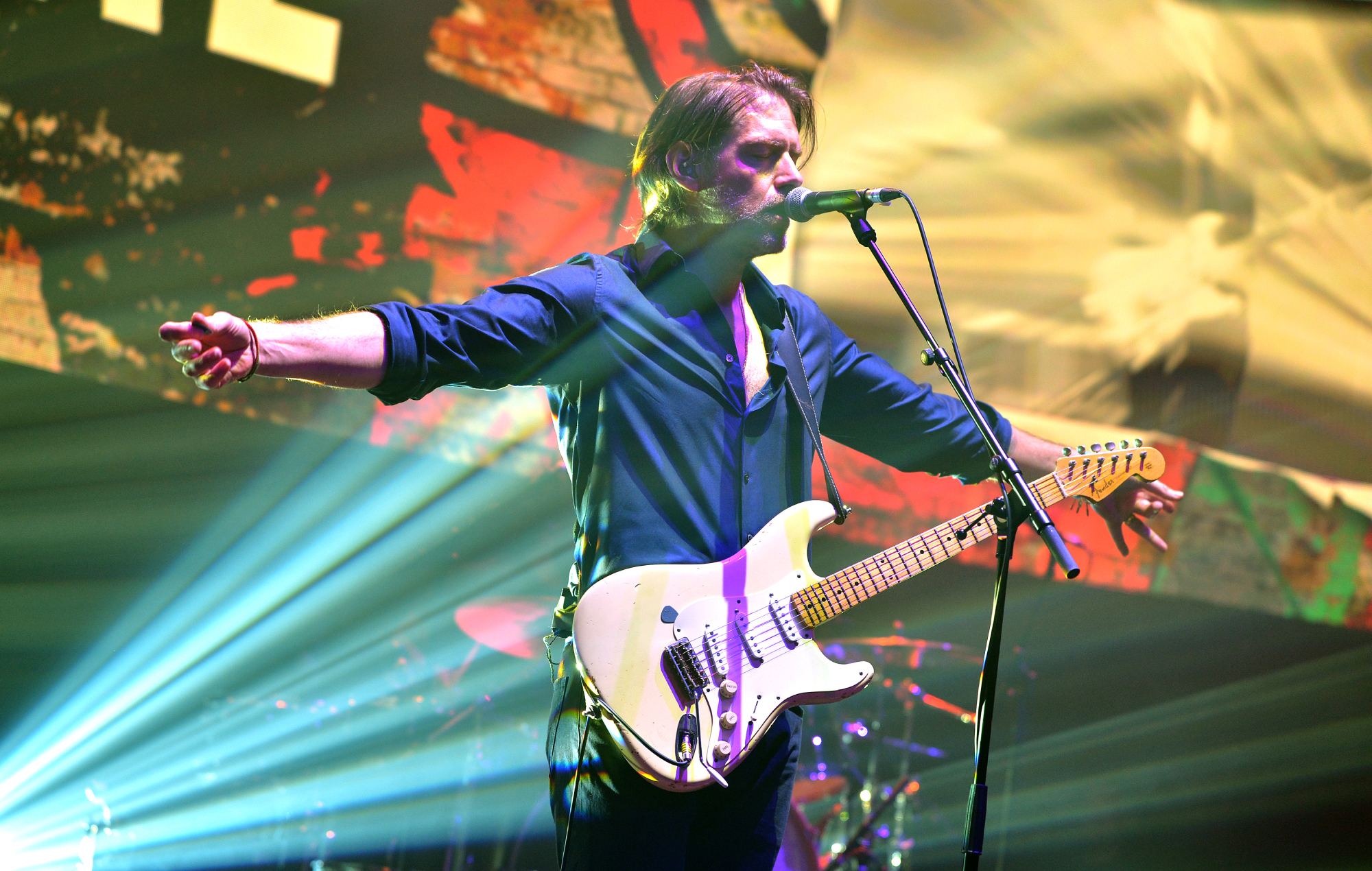 Ed O'Brien at the BBC Radio 6 Music Festival 2020 (Photo by Jim Dyson/Getty Images)