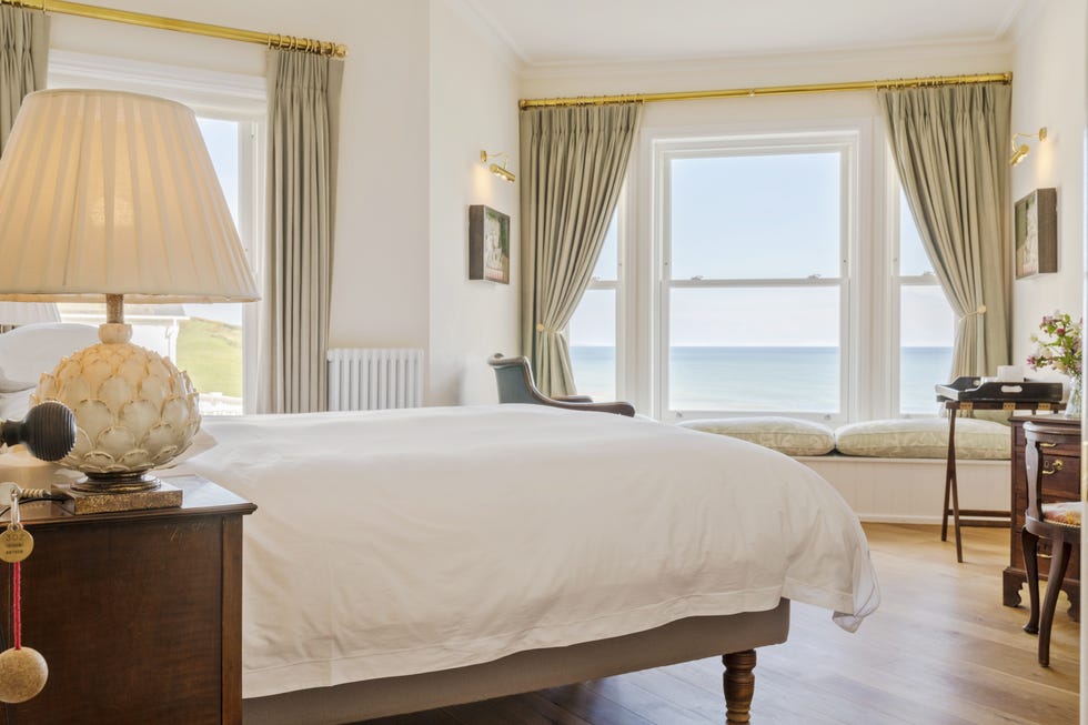 bedroom with views to the sea bedroom with views to the sea