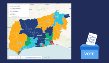 West Sussex County Council election results
