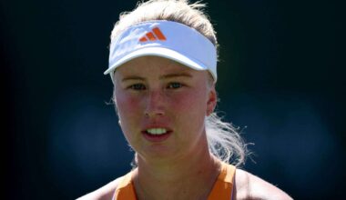 Clara Tauson suffers early exit at French Open as nightmare season continues