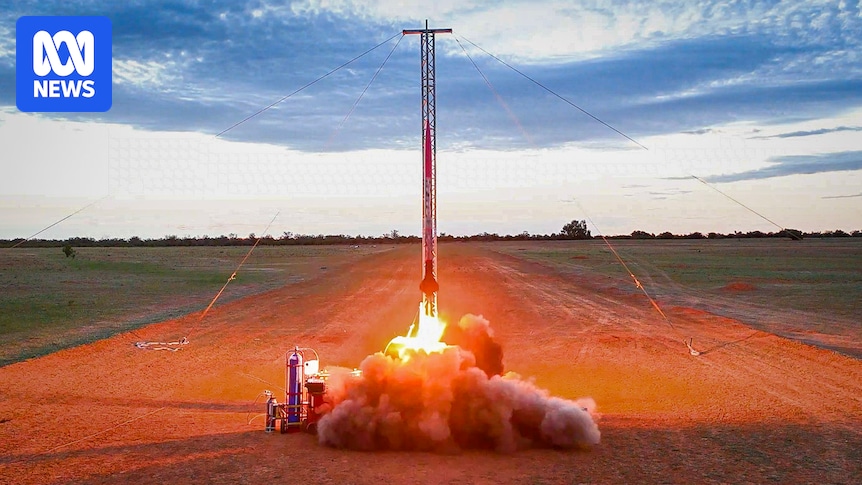 Student rocket team successfully launches Galah rocket 10,000 feet in NSW outback