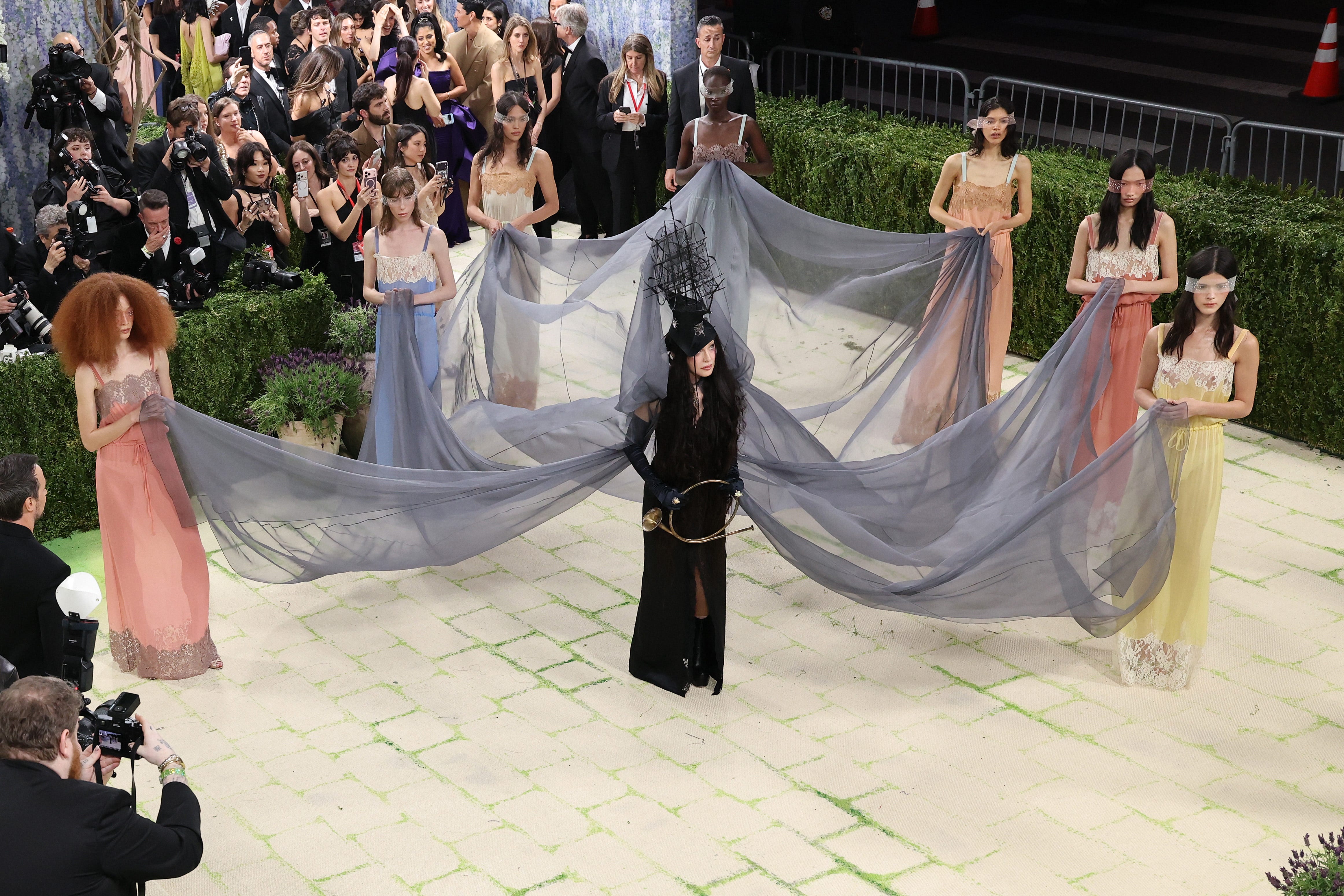 the 2026 met gala celebrating "costume art" red carpet