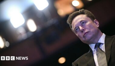 Elon Musk arrives for the trial of against OpenAI held at Dellums Federal Building in Oakland, California Tuesday, April 28, 2026.