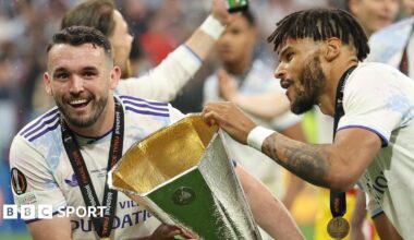 Aston Villa win Europa League: Reaction to Unai Emery's side beating Freiburg