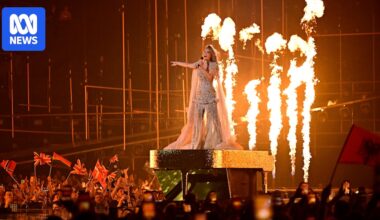 Delta Goodrem makes Eurovision 2026 grand final after performing pop ballad Eclipse