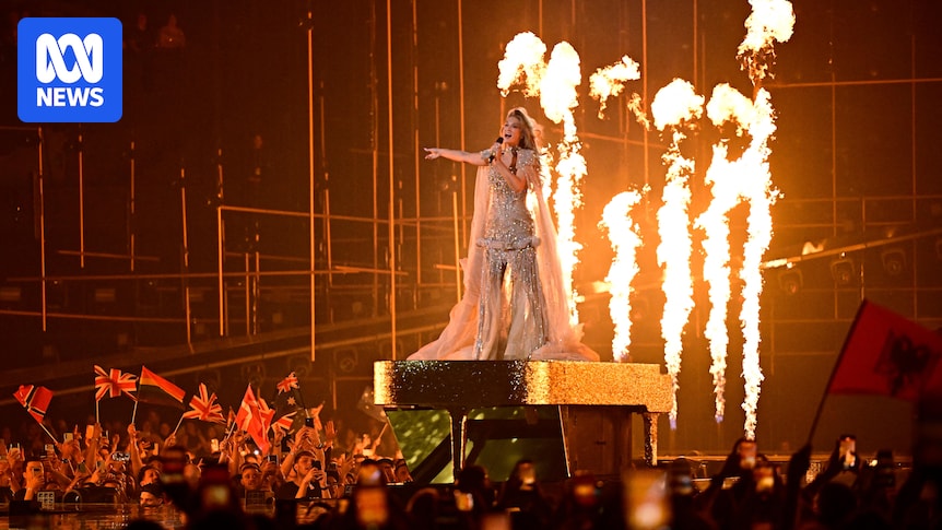 Delta Goodrem makes Eurovision 2026 grand final after performing pop ballad Eclipse