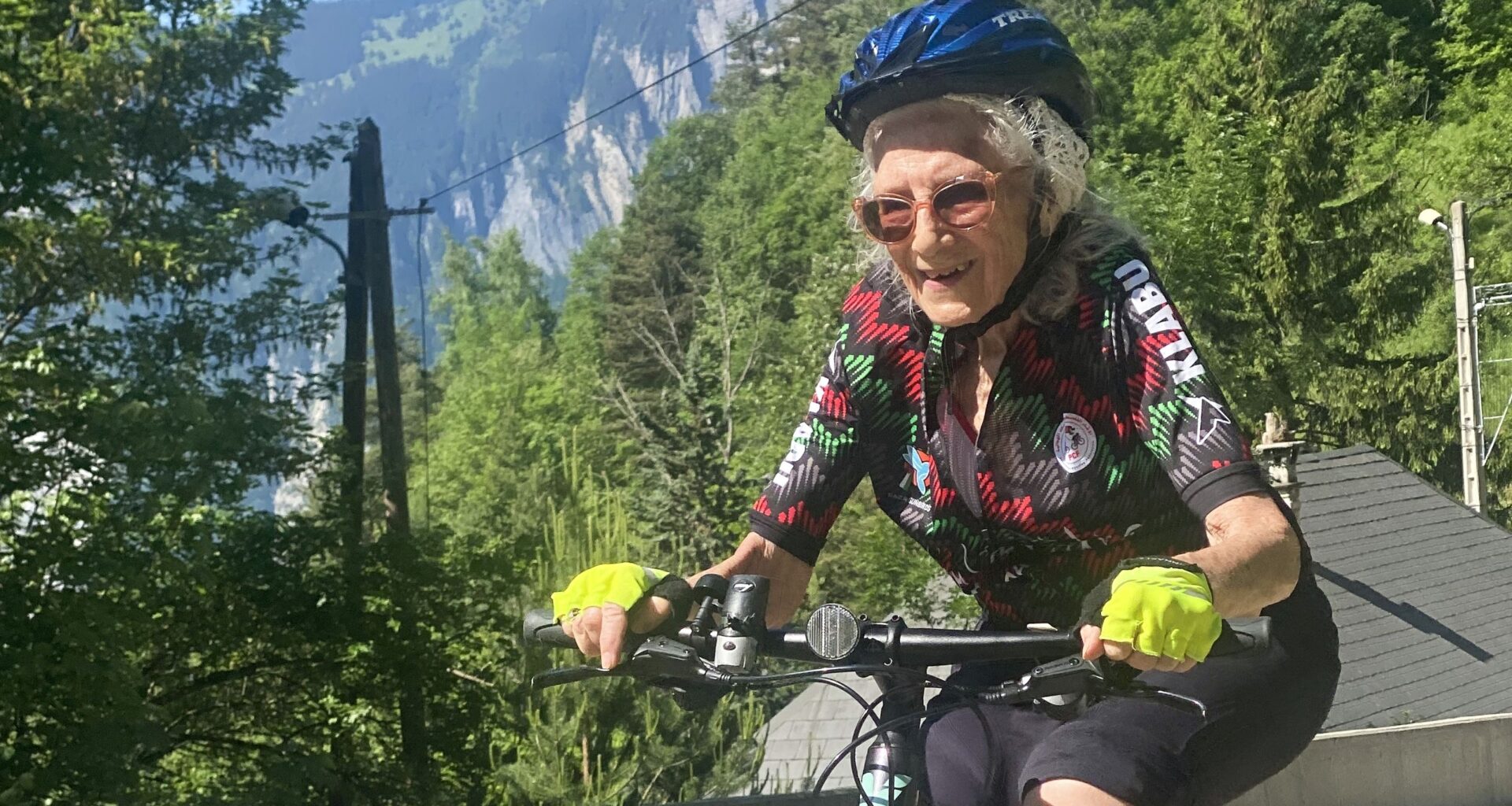 'My friends think I'm completely mad' – 84-year-old scales Alpe d'Huez for charity
