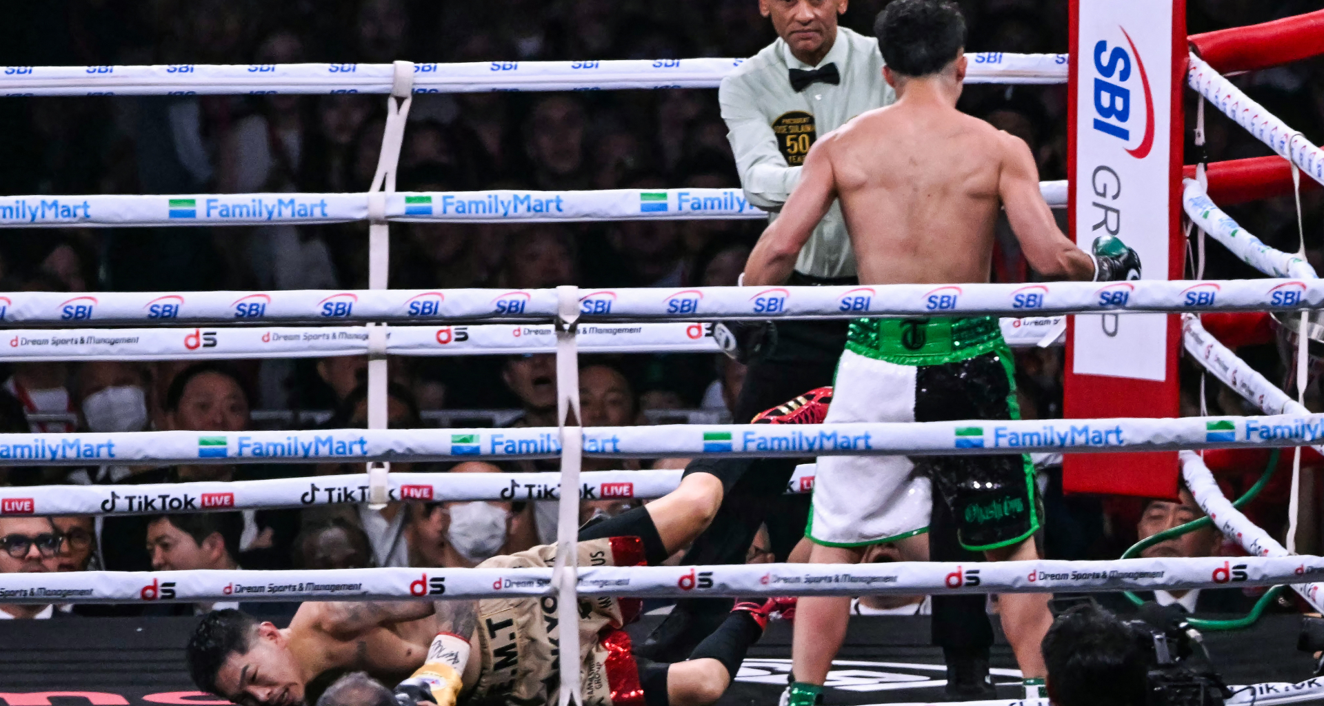 Naoya Inoue's brother Takuma drops boxing legend Kazuto Ioka twice in dominant win