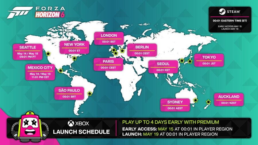 Forza Horizon 6 Release Date, Release Times & Everything You Need To Know On Xbox Game P1