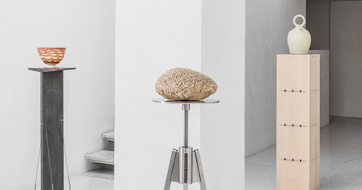 francesco faccin turns the pedestal into protagonist