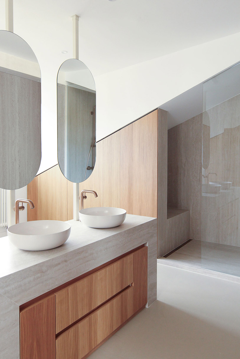 vertical layering reorganizes 1891s berlin house into a modern family home - 9