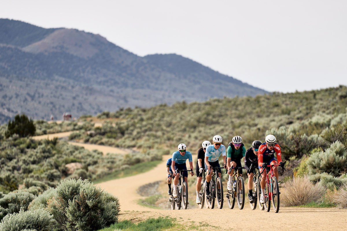 Much of the Paydirt course was on dirt and gravel roads