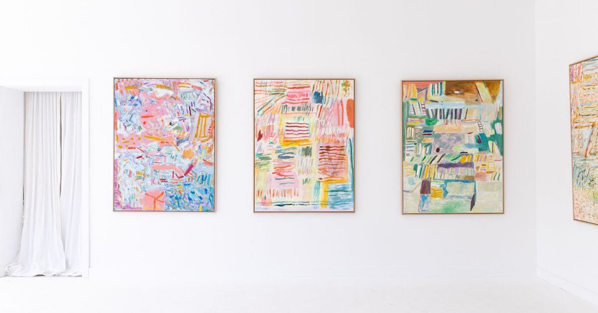 art as encounter: quiet abstraction showcased at galerie de nuage