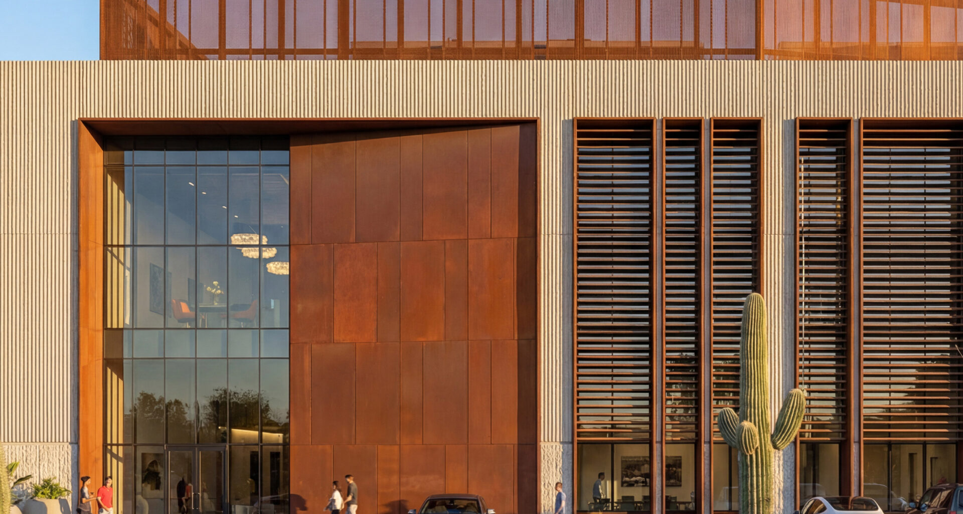 Gensler designs Corten-steel data centre for Phoenix