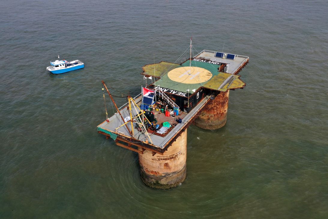 The Principality of Sealand declared itself a micronation in 1967 and has its own royal family.