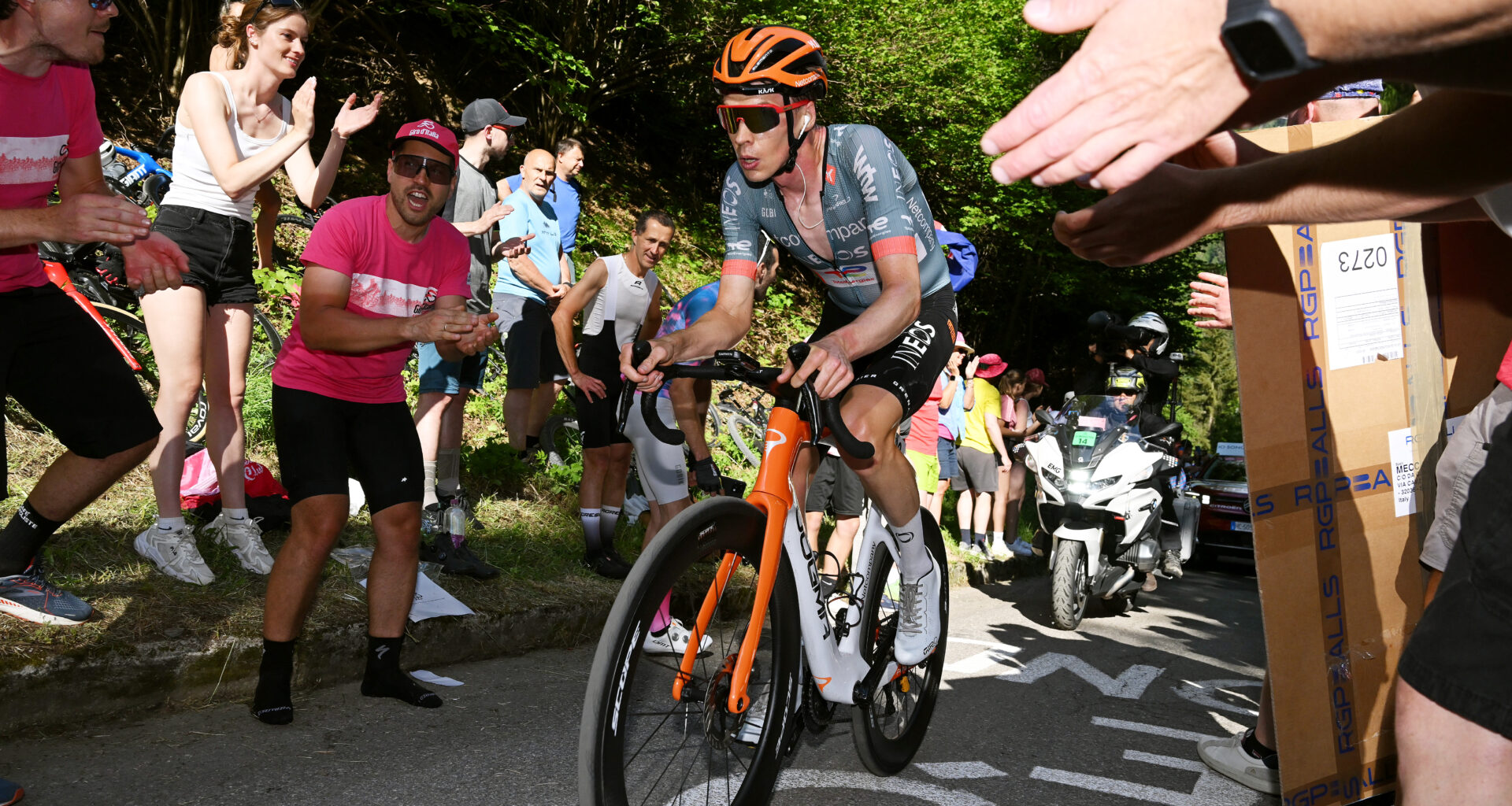 Gritty Arensman fourth after GC test  