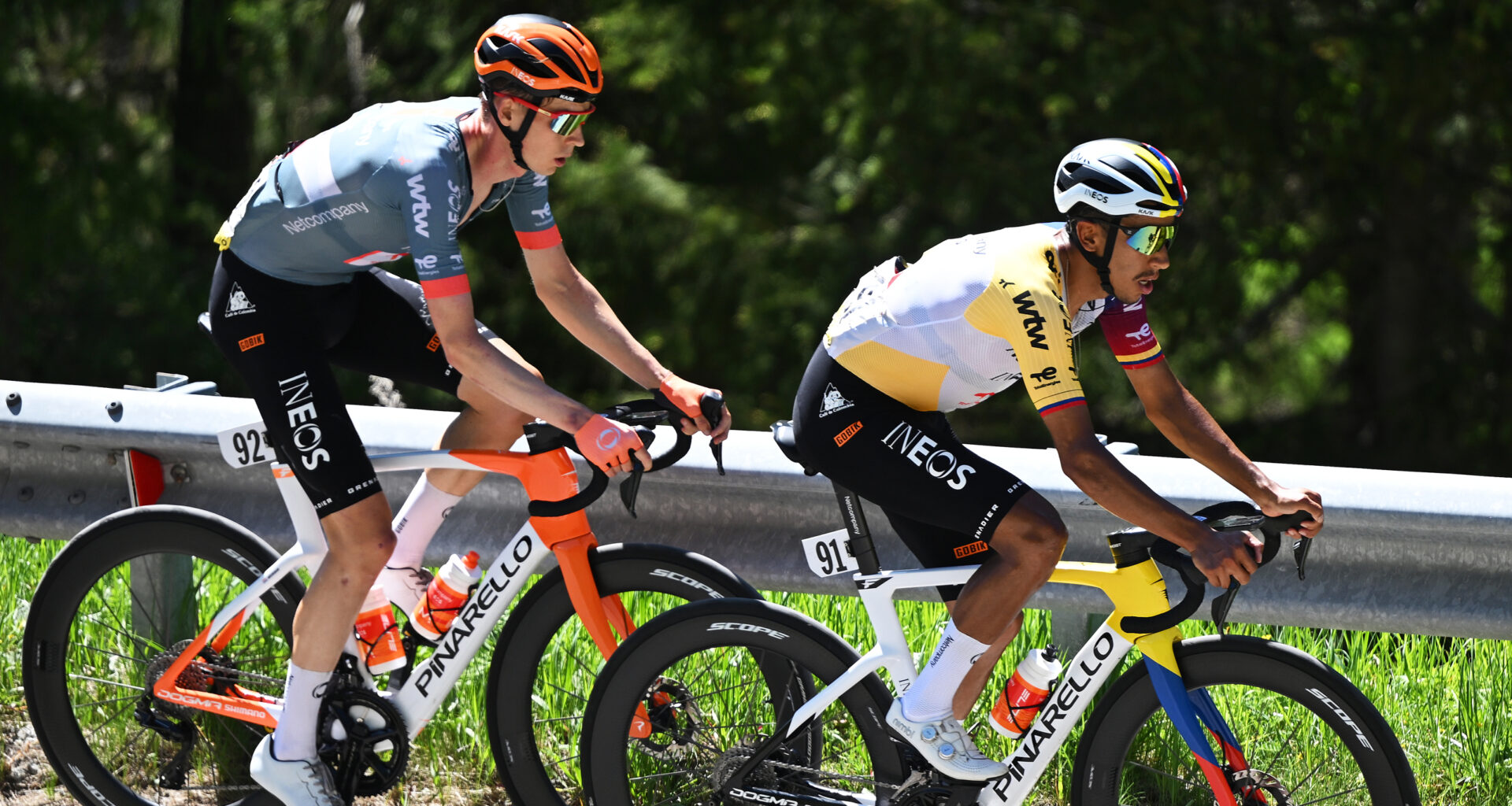 Arensman and Bernal head to Rome in fourth and 10th
