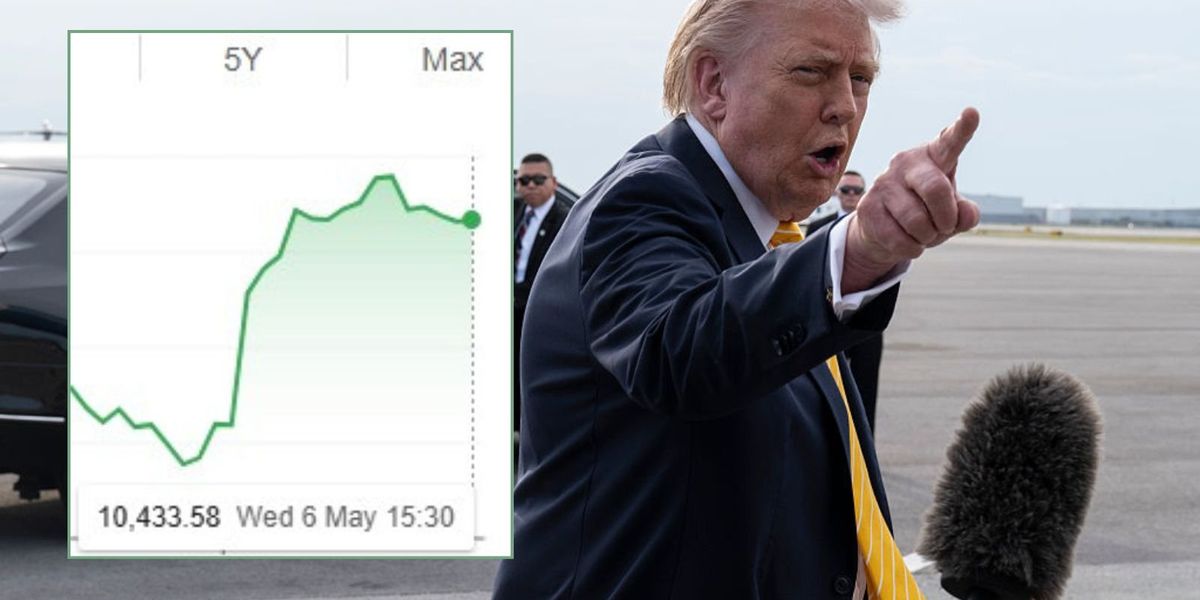 Ftse 100 surges as Donald Trump hints at end to US-Iran war