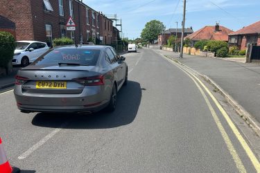 Gregson Lane is likely to remain closed throughout Wednesday afternoon Pic: Blog Preston