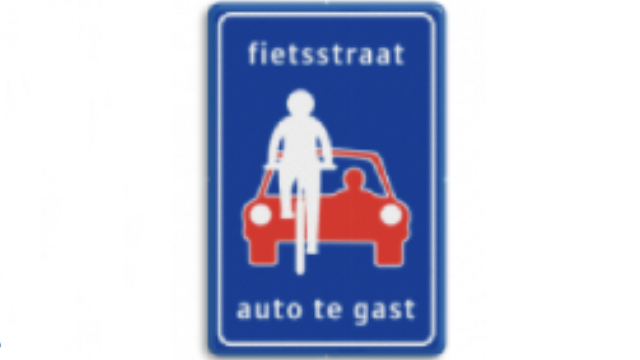 Fietstraat road sign from the Netherlands