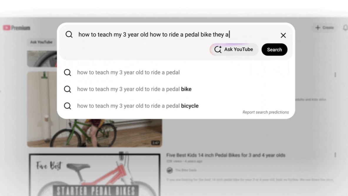 Google's Ask YouTube feature