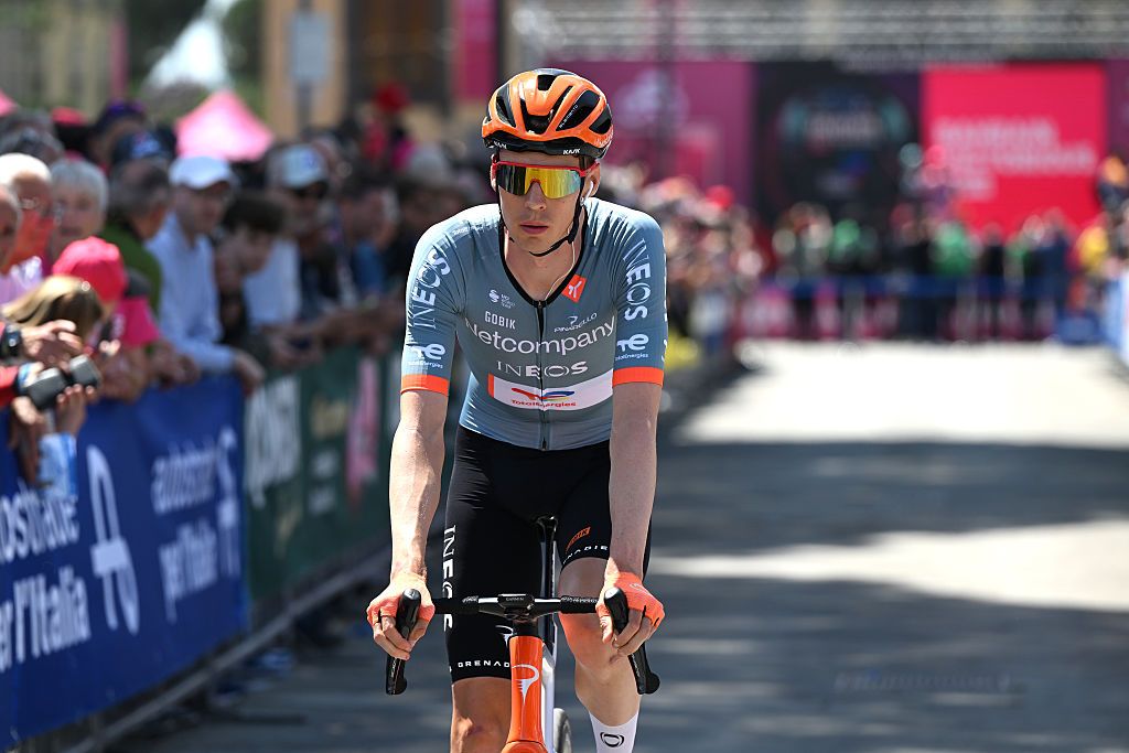 Thymen Arensman of Netherlands and Netcompany INEOS Cycling Team prior to the 109th Giro d&amp;apos;Italia 2026, Stage 11
