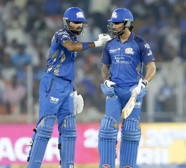 Hardik Pandya and Tilak Varma (BCCI Photo)
