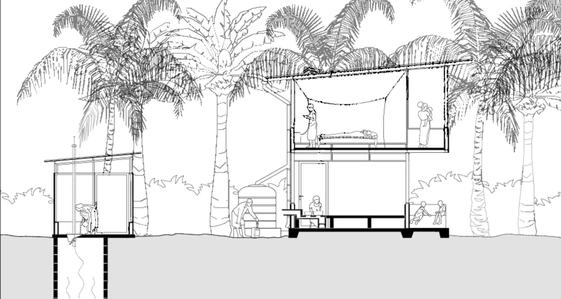 Two-story house design reduces three major childhood illnesses